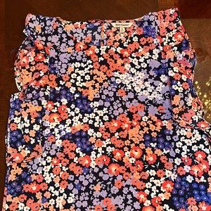 NWOT Juicy Couture floral blouse